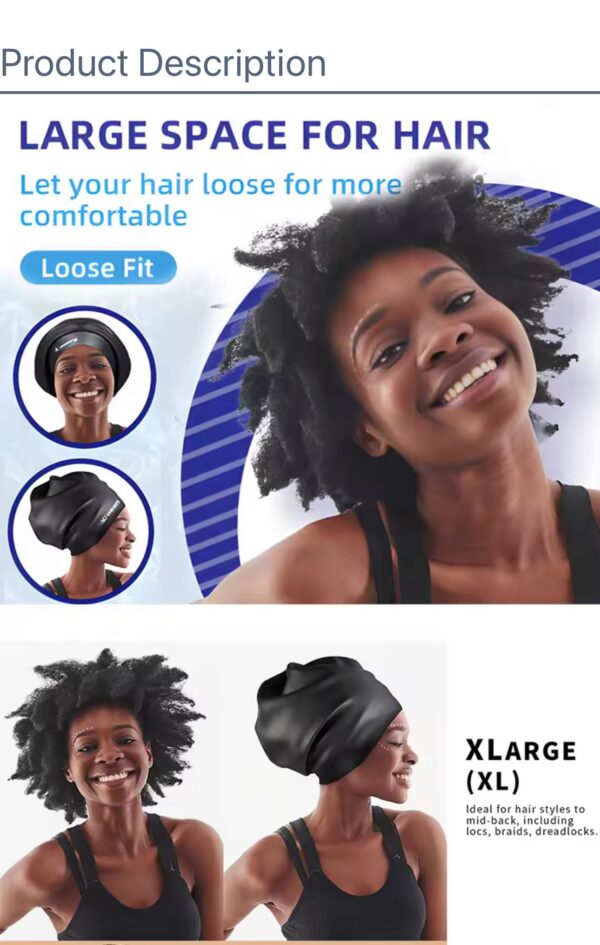 Pure Silicone Swimming Cap - Image 6