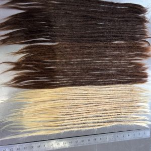Straight Hair/White peoples' Dreadlocks- human hair -crotchet