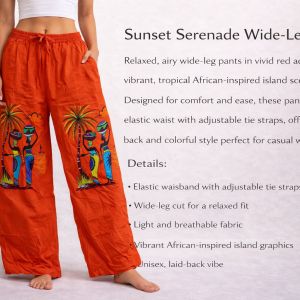 African-Inspired Straight-Leg Cotton Trousers 19