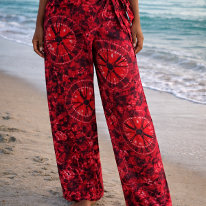 African-Inspired Soft Wrap Trousers 6