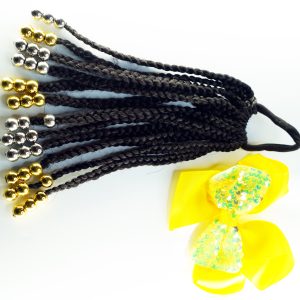 Girls' Hair Extensions with Elastic Tie Bands 25