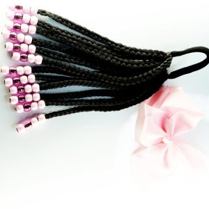 Girls' Hair Extensions with Elastic Tie Bands 17