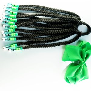 Girls' Hair Extensions with Elastic Tie Bands 15