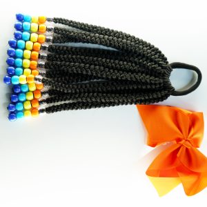 Girls' Hair Extensions with Elastic Tie Bands 12