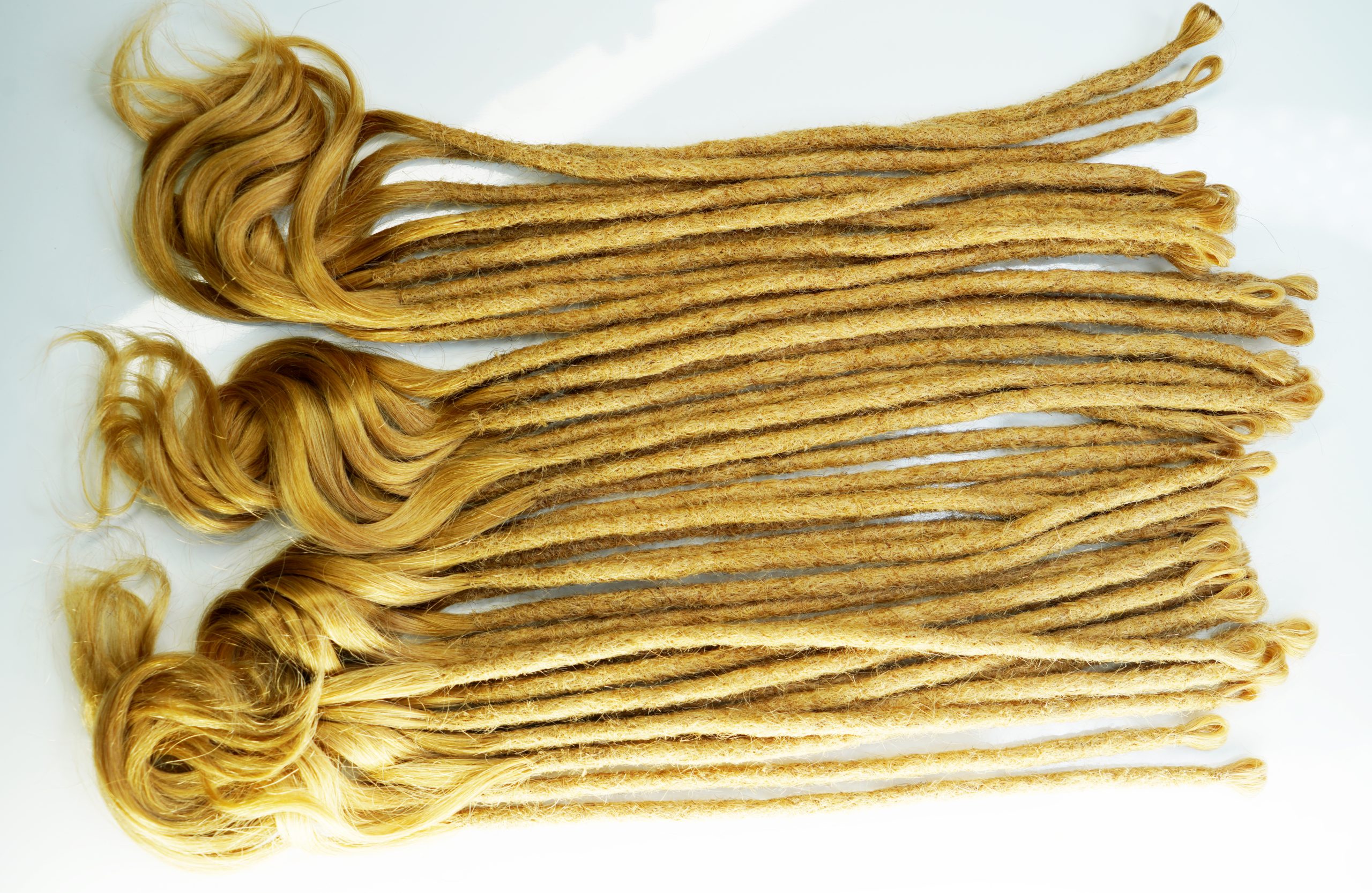 Mermaid Dreadlocks-Human Hair soft dark Premade-Ready to Ship